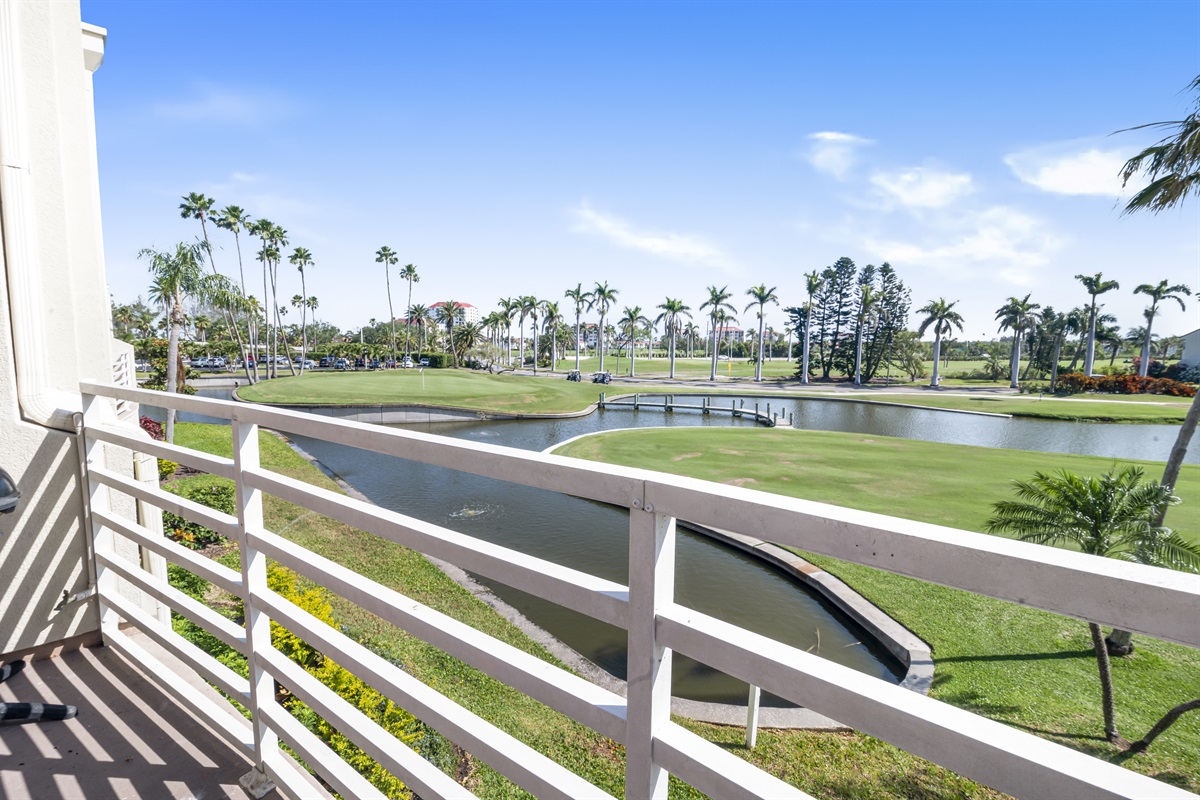 Step outside to your private patio, perfect for morning coffee, evening wine, or simply soaking in the Florida breeze.