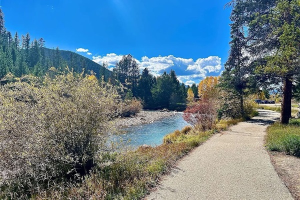 Take a stroll on the snake river trail, steps from your stay