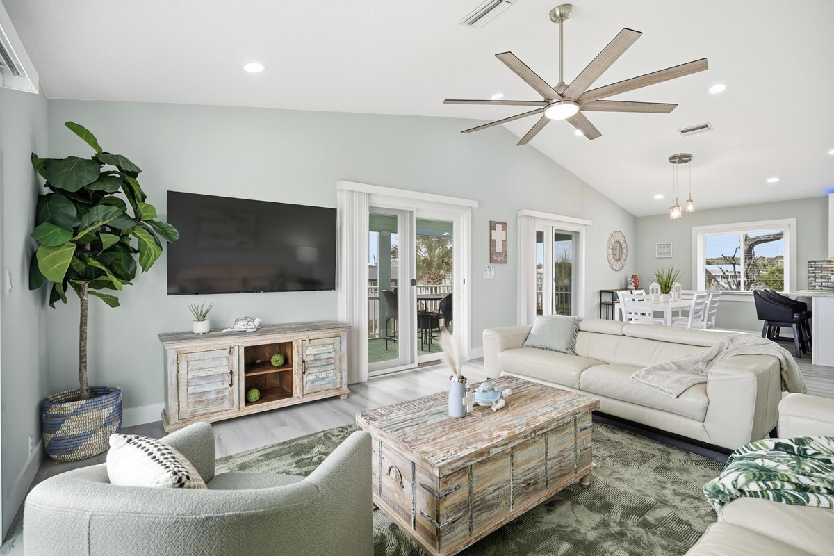 Where beach days turn into cozy nights! 