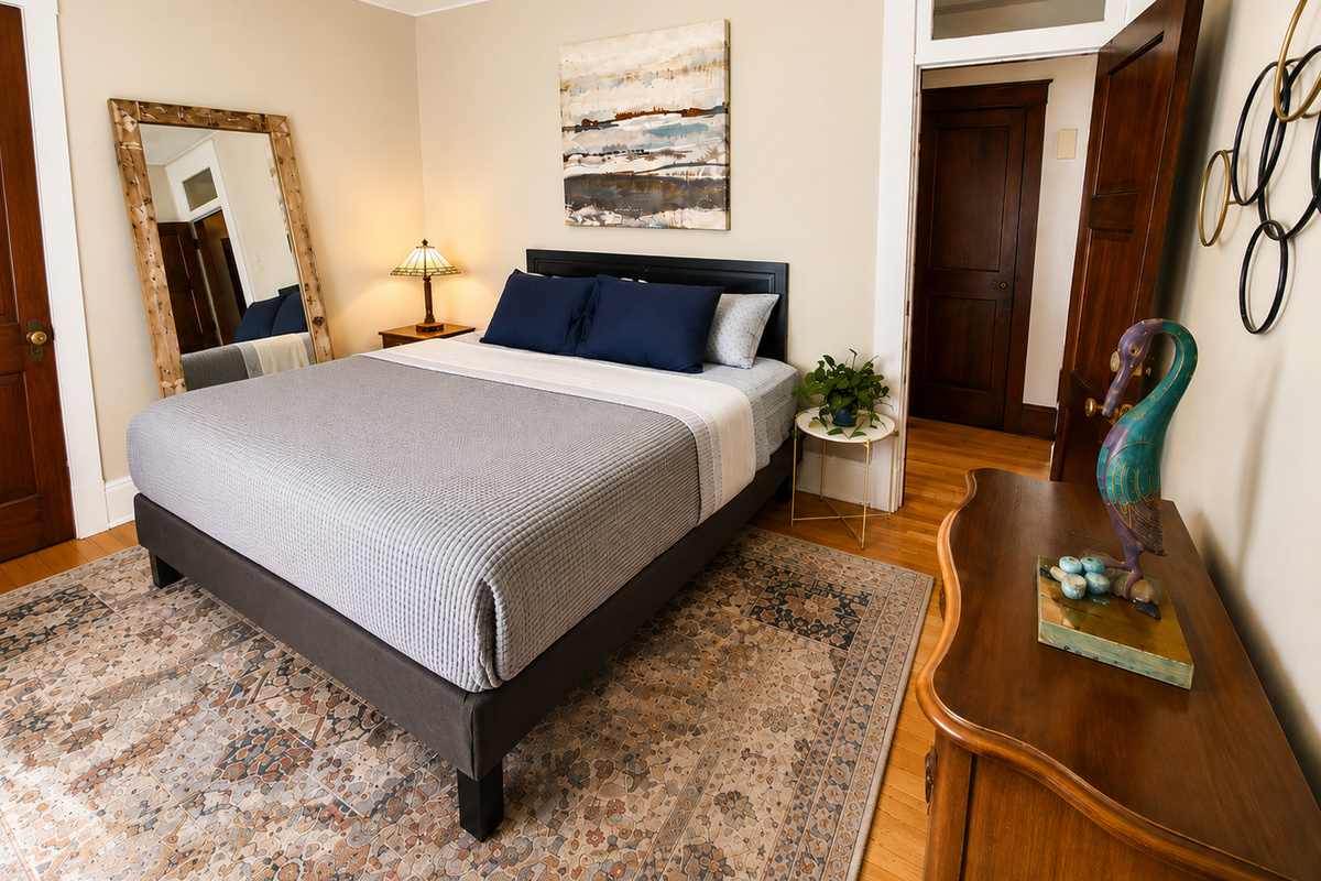King bed 
