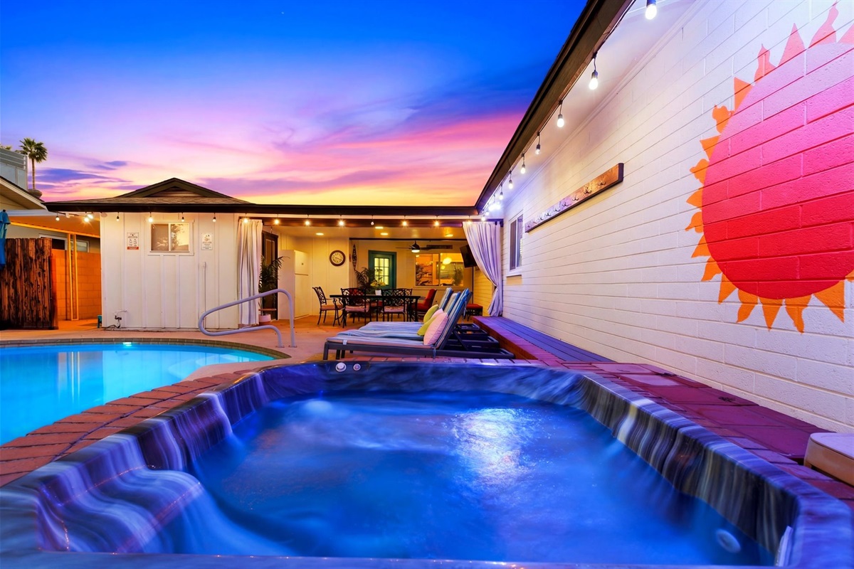 Hot Tub heated for free