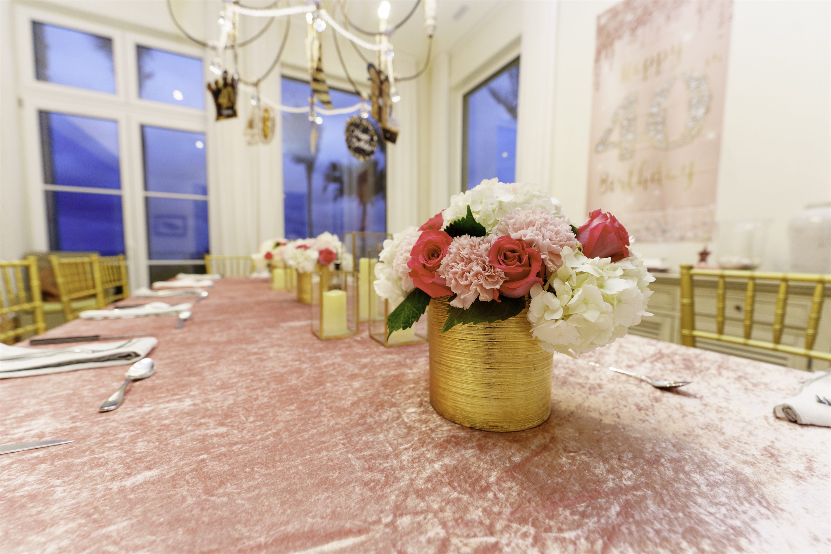 Special event planning, in-home chef, on-site entertainment