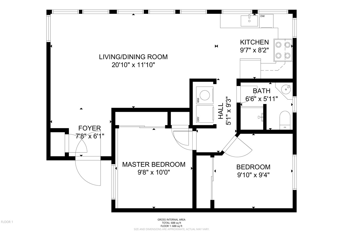 UNIT B - FLOOR PLAN