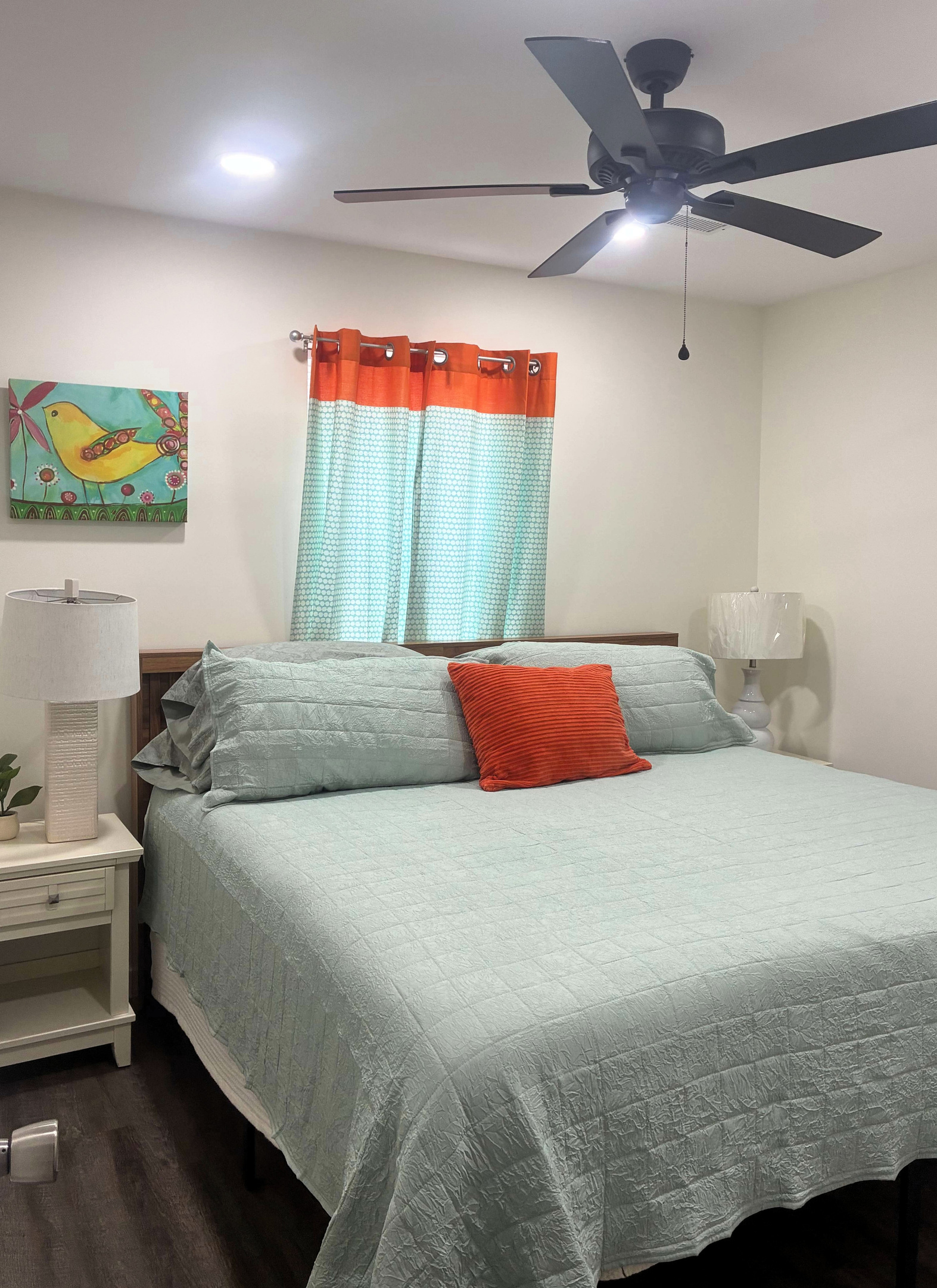 King Bed, Closet for Storage