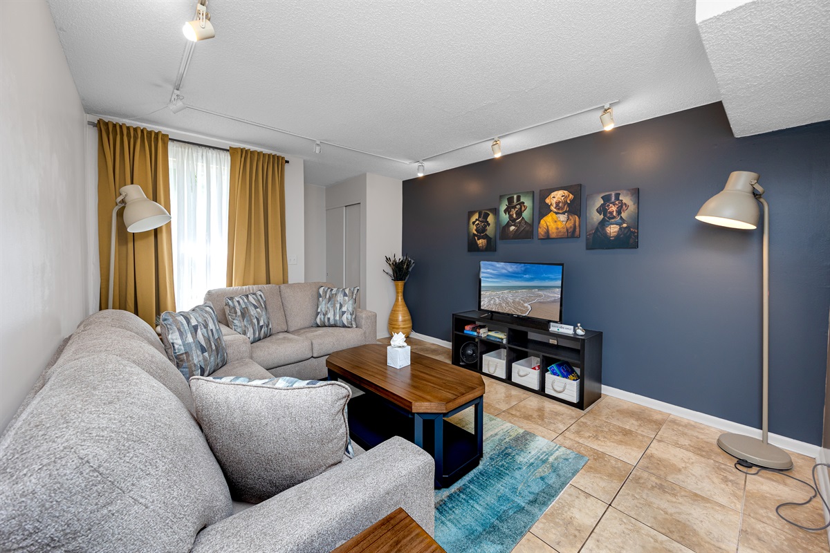 Smart Tv in the living room!