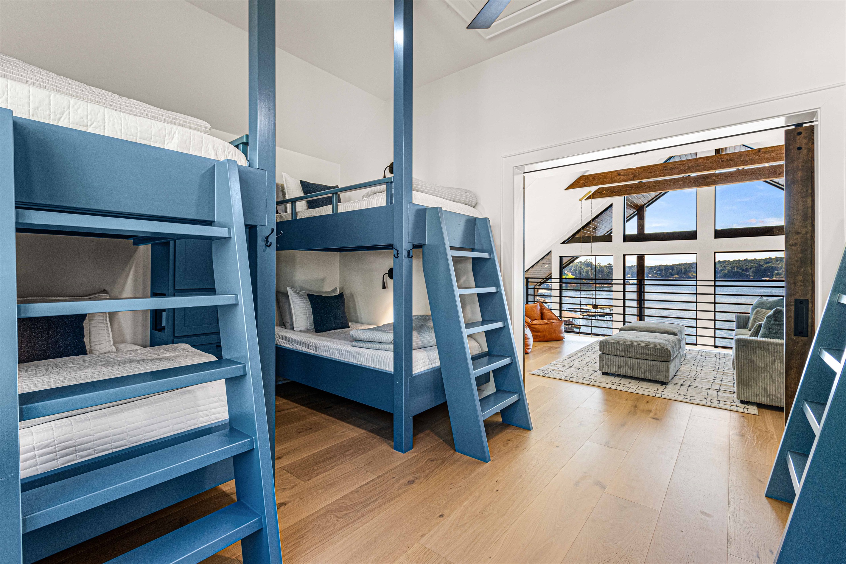 A bunk room built for big smiles.