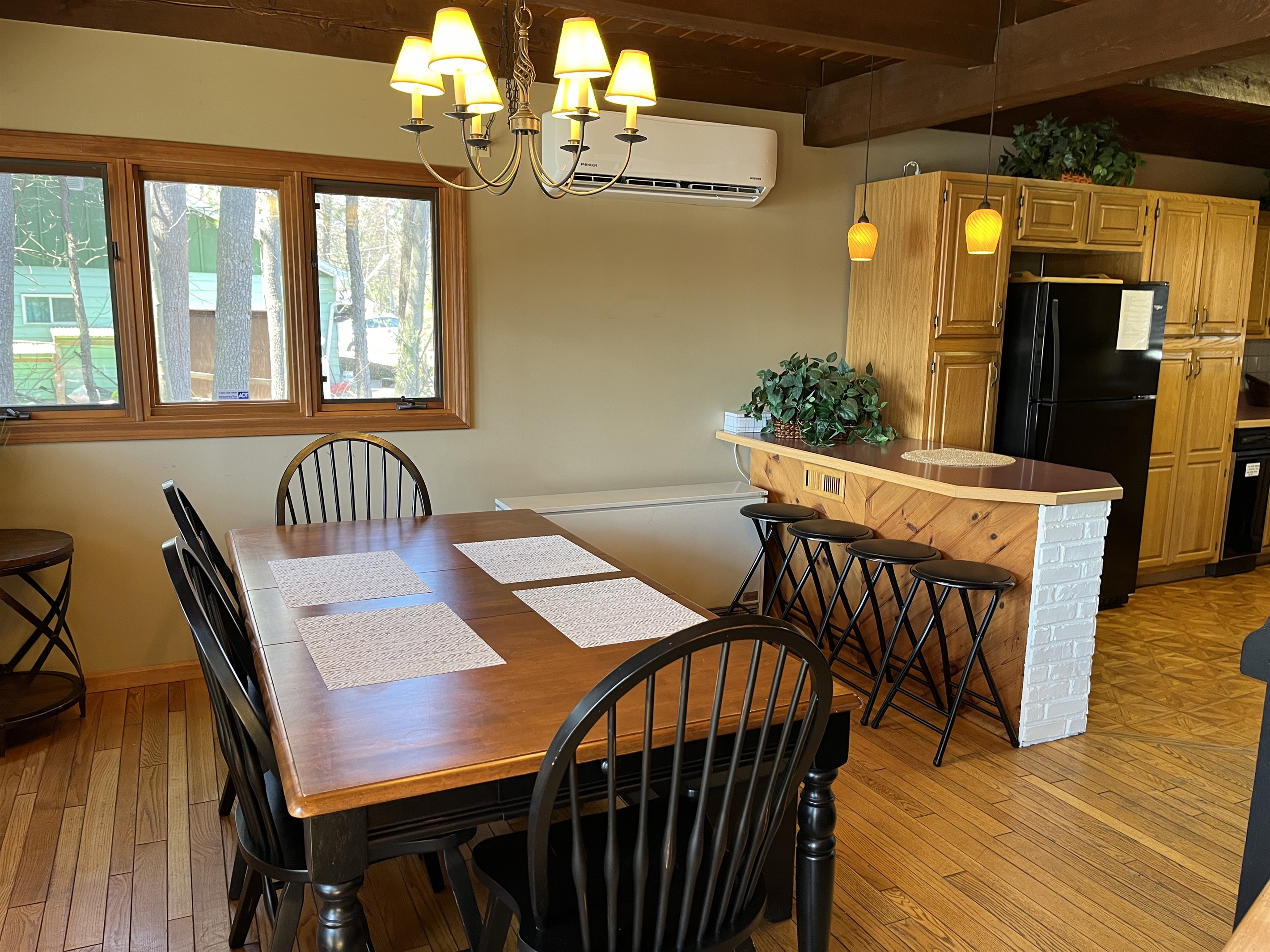 Newly installed mini split A/C units