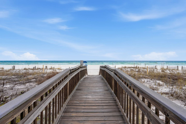 Boardwalk to beach
