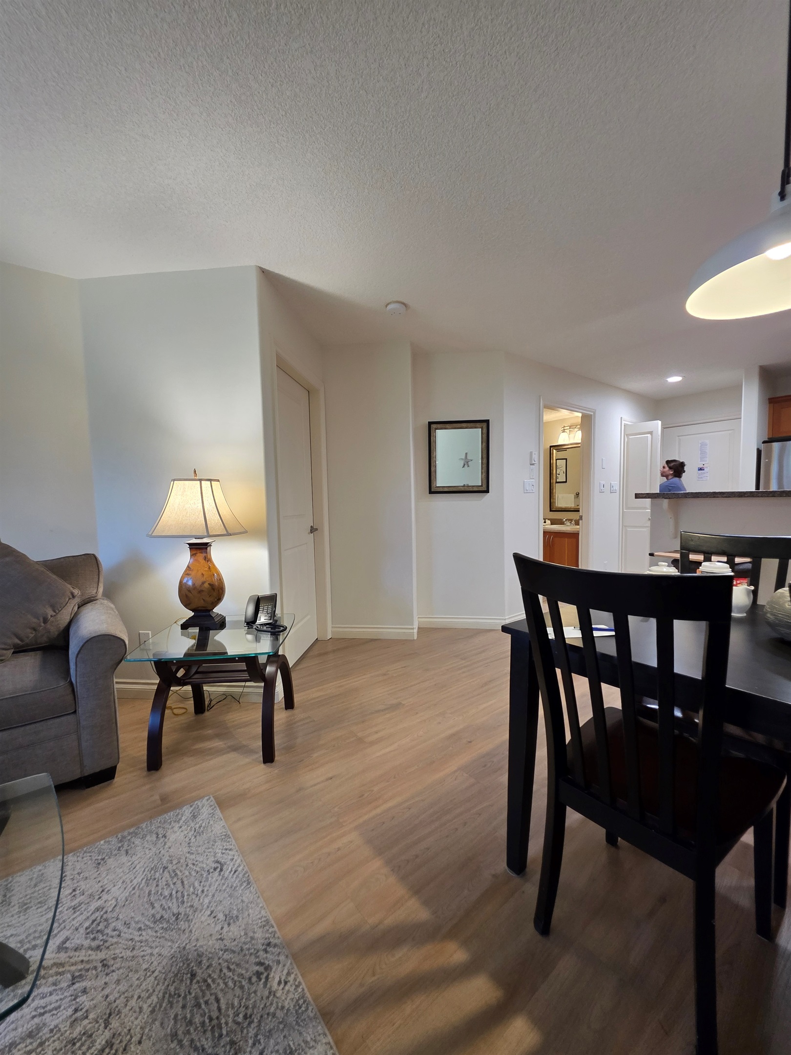 Unit A - so spacious and spotless.