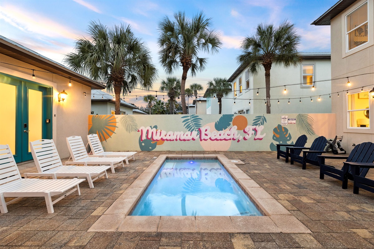 Catch the sun, enjoy a refreshing swim, and dine al fresco in style at this beautifully designed outdoor space.