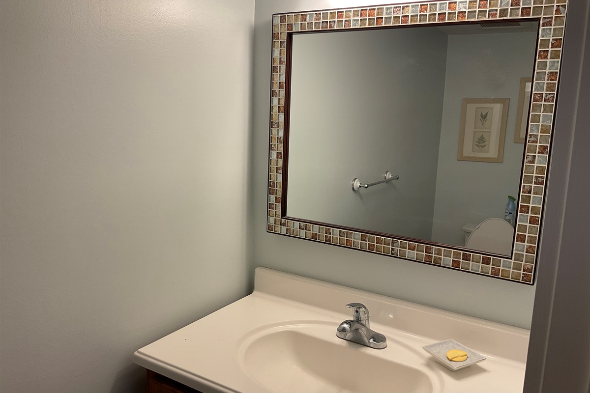 Main floor powder room