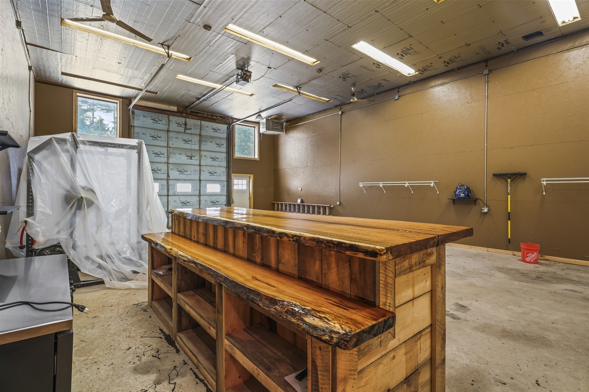 Inside Barn with Bar