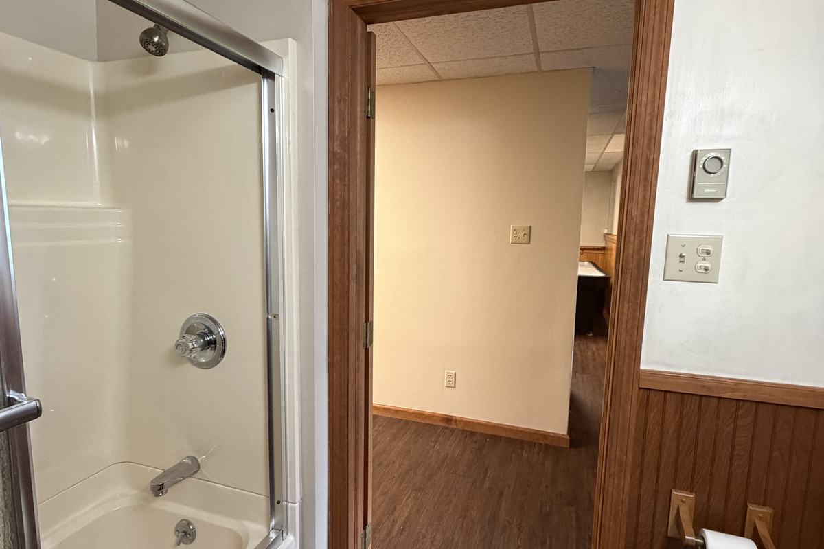 Lower Level full bathroom
