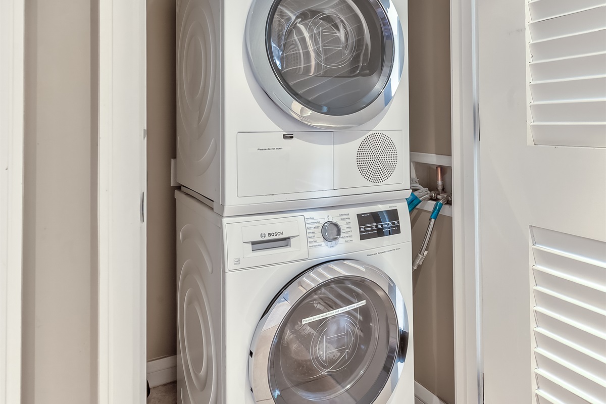 stackable washer and dryer 