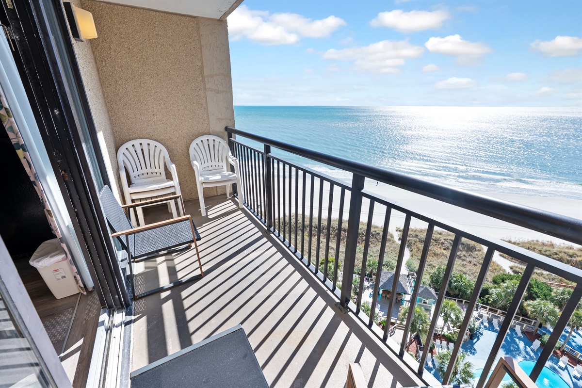 Amazing View from the Balcony!