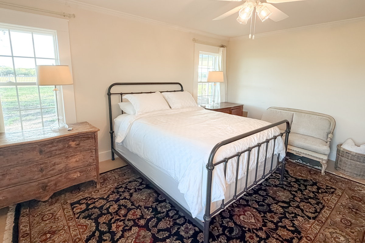 Spacious Main Bedroom with natural light 