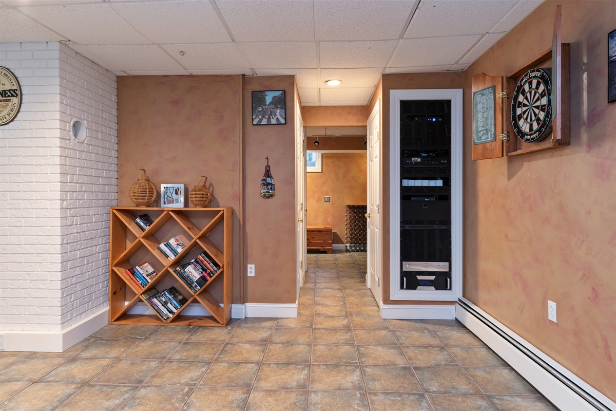 Entry to wine cellar