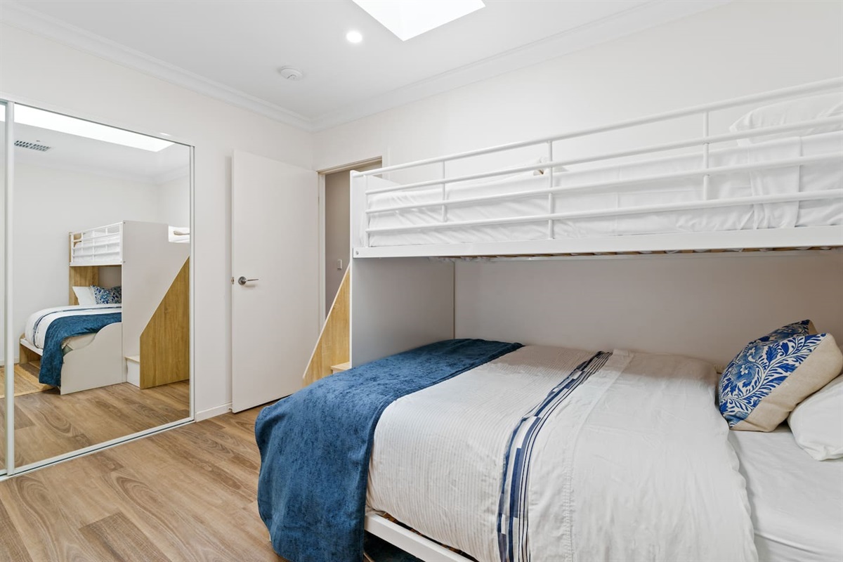 Bedroom 3 - Double Bed below, single above