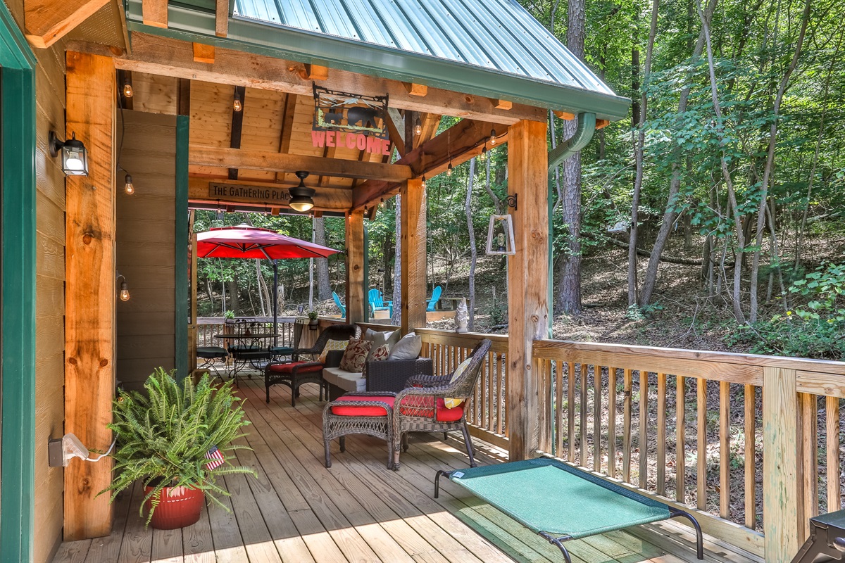 Cozy porch vibes