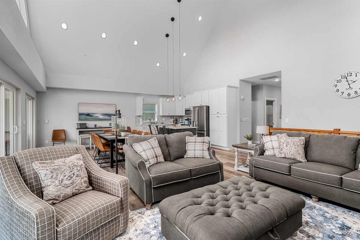 Imagine yourself relaxing with family or friends