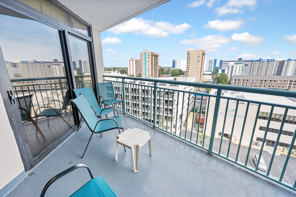 Amazing View from the Balcony!