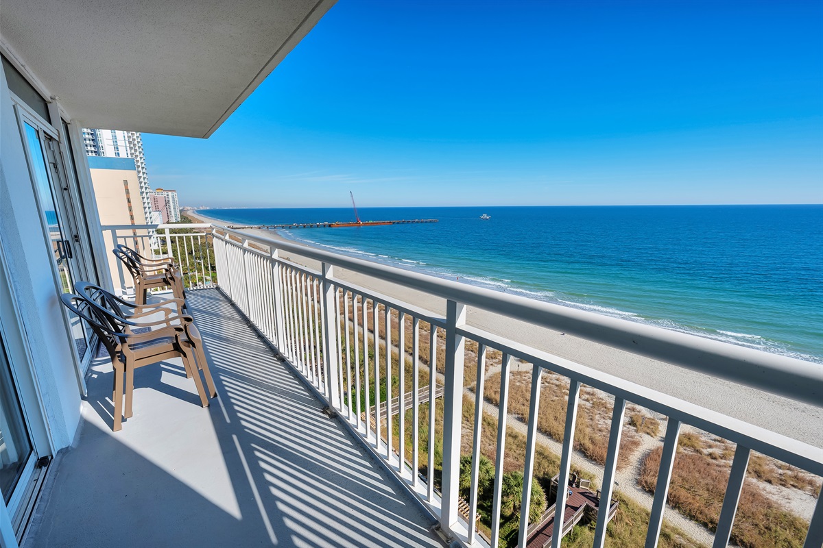 Amazing View from the Balcony!