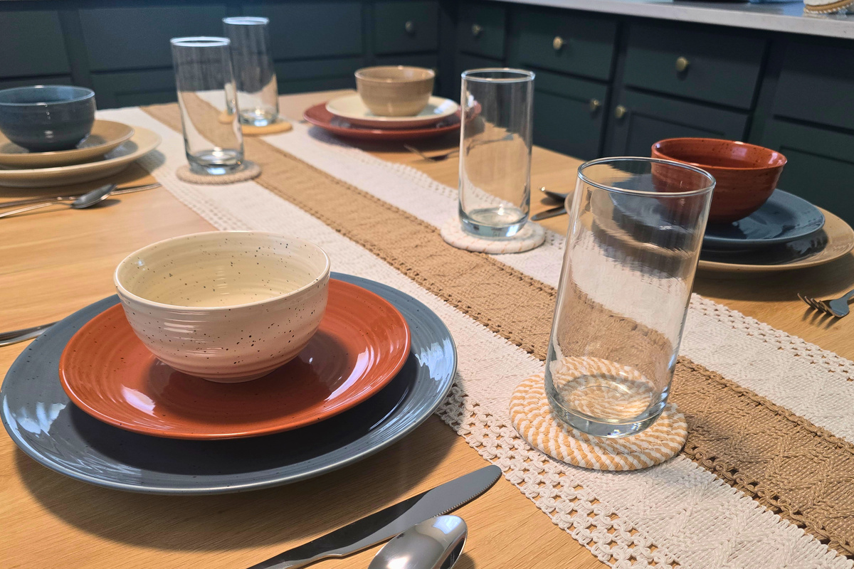 Beautiful ceramic dinnerware helps make every meal feel a little more special.