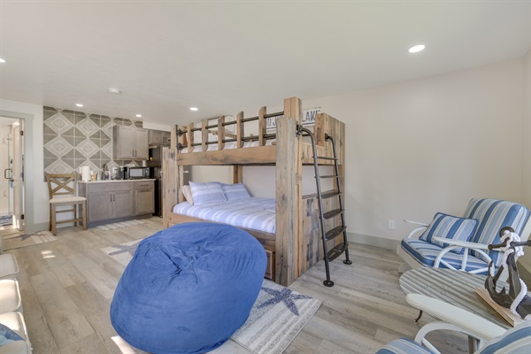 Custom bunks (Full over Queen)