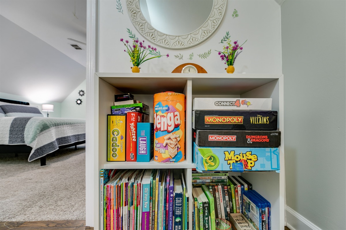 Family games & books to enjoy