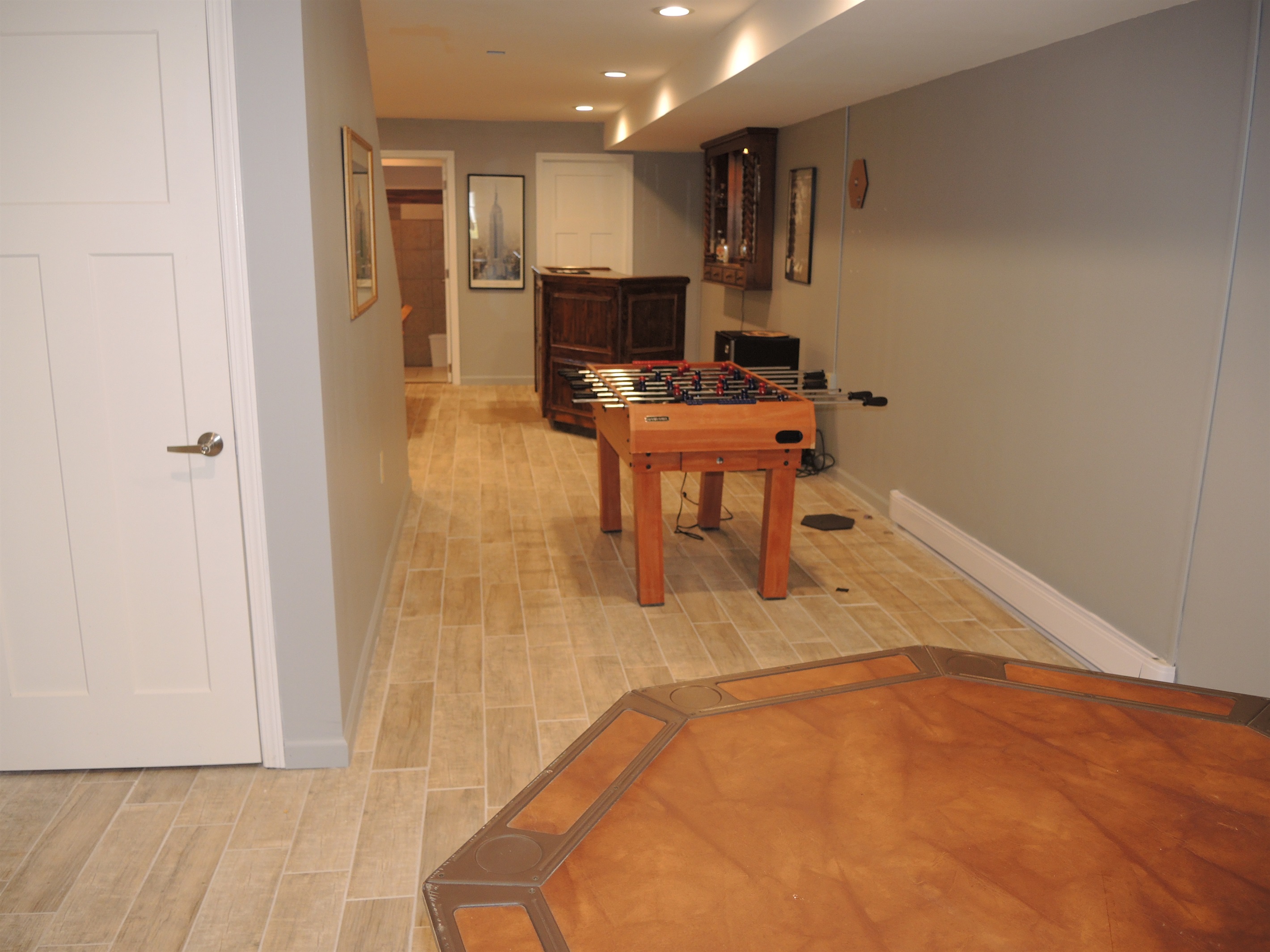 Lower level game room