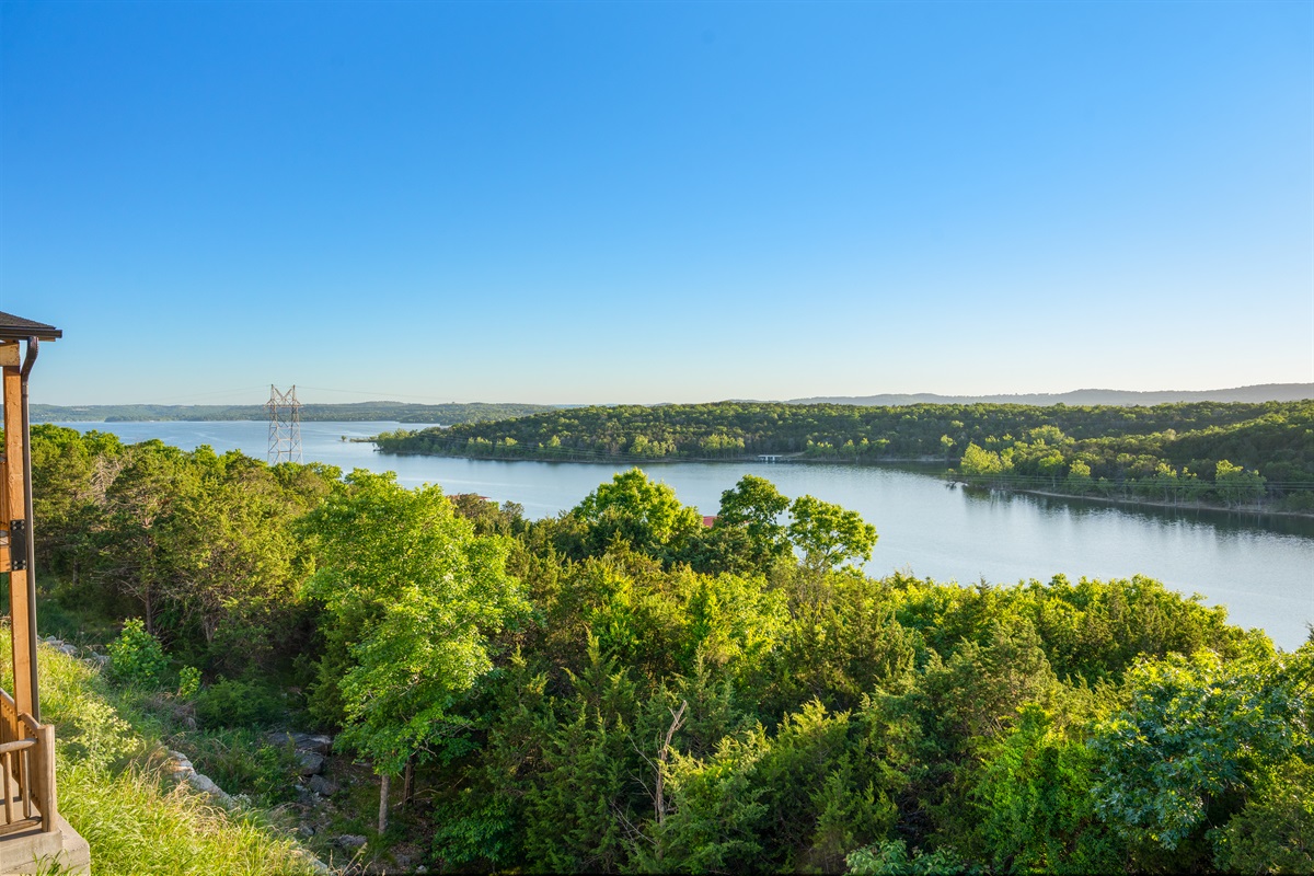 Sweeping Table Rock Lake views from your covered porch.