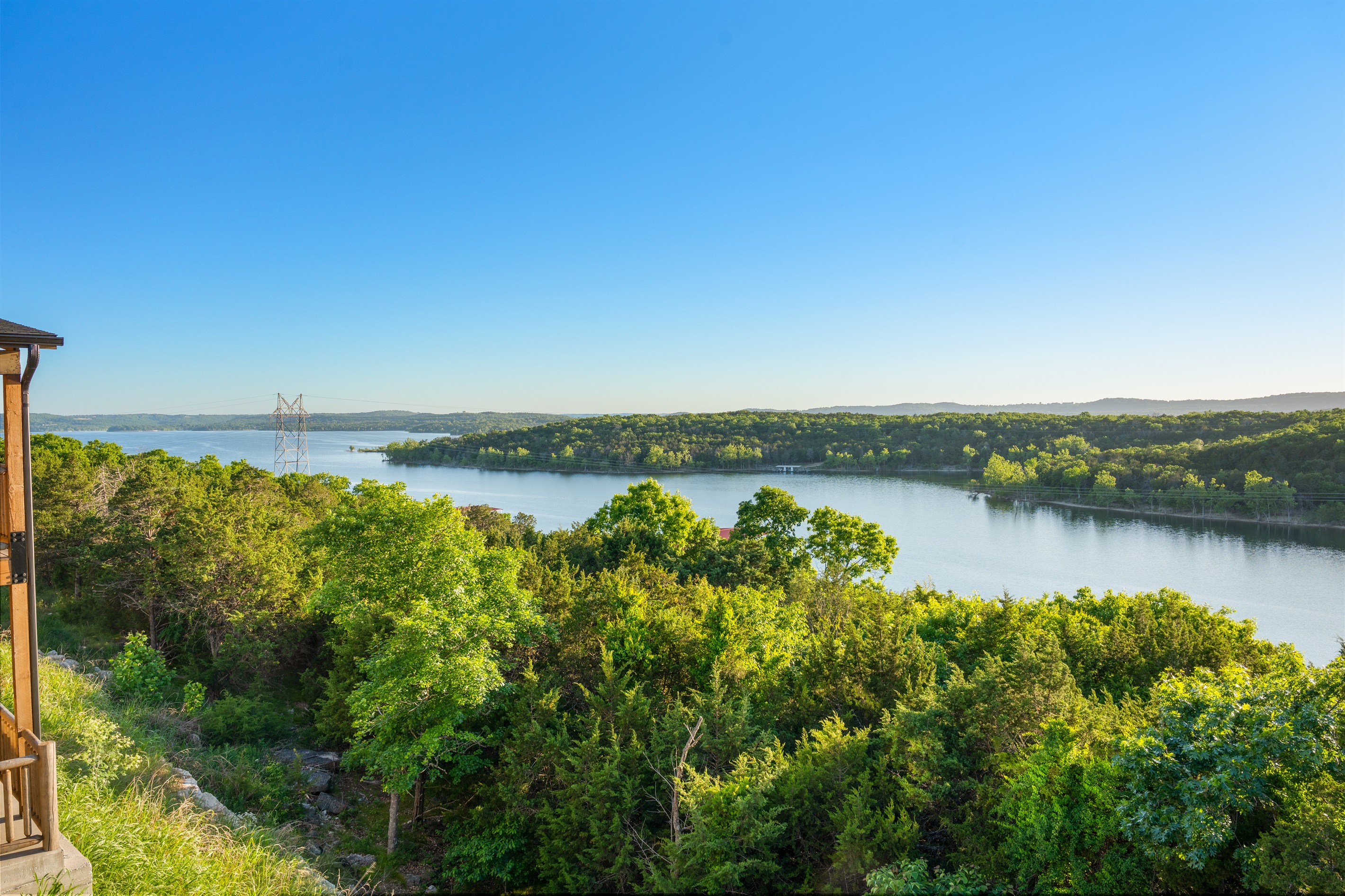 Sweeping Table Rock Lake views from your covered porch.