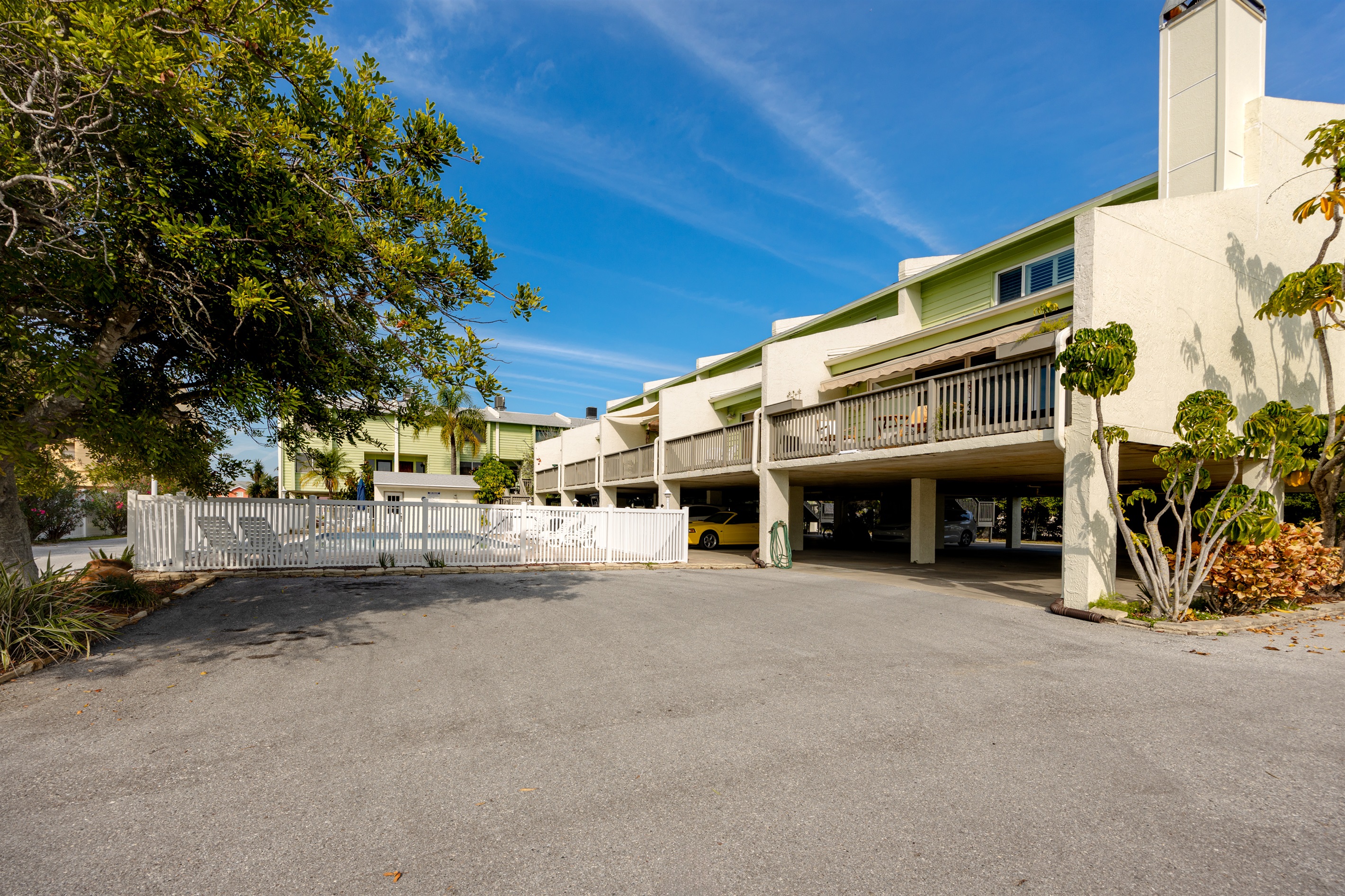 Parking area for you or guests