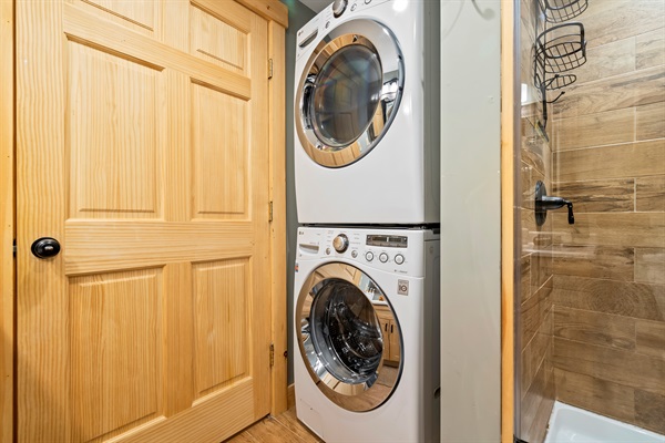 Washer and dryer available for your comfort and convenience.