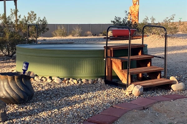 Cowboy plunge pool