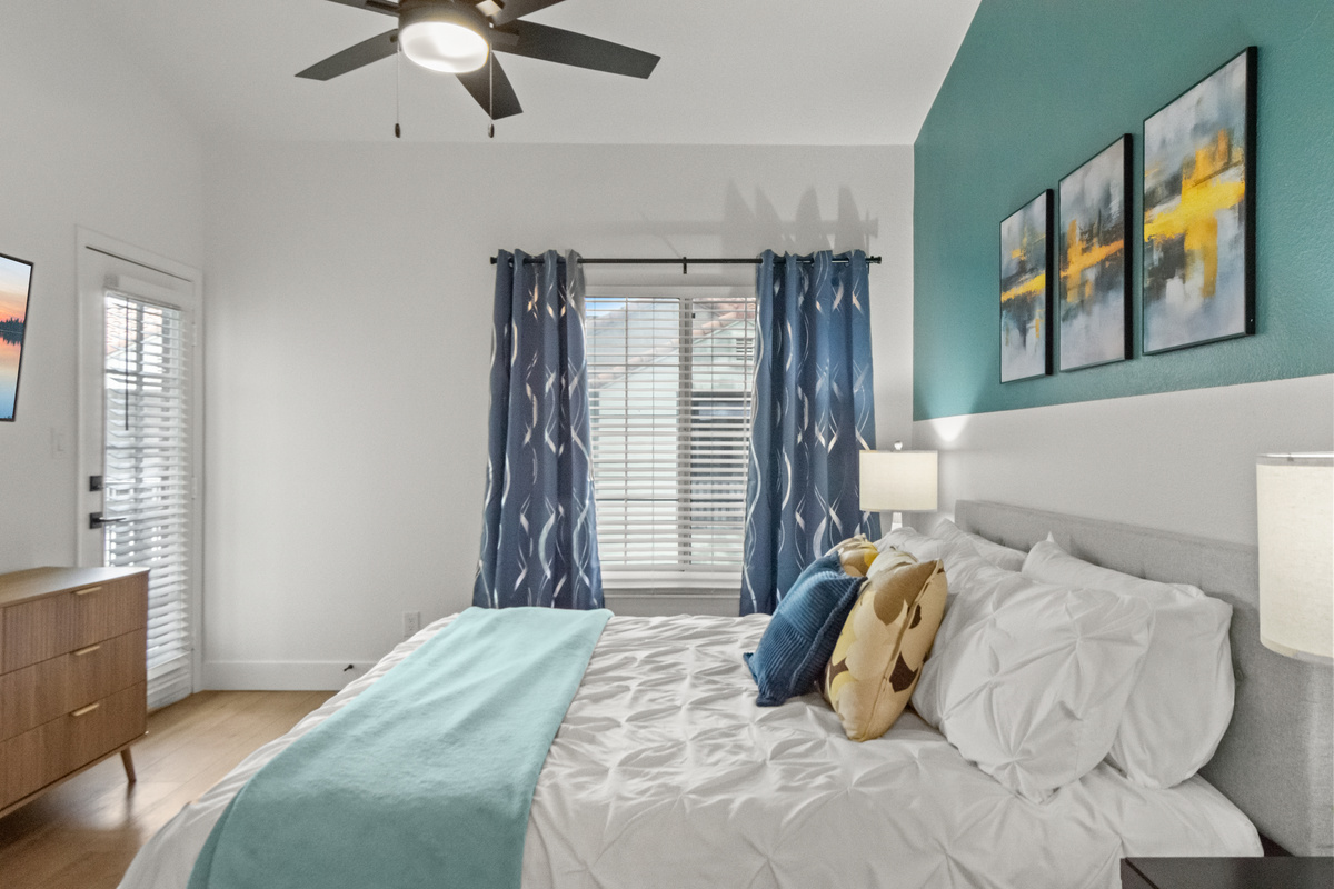 Premium sleeping accommodations with soft linens and comfortable bedding.
