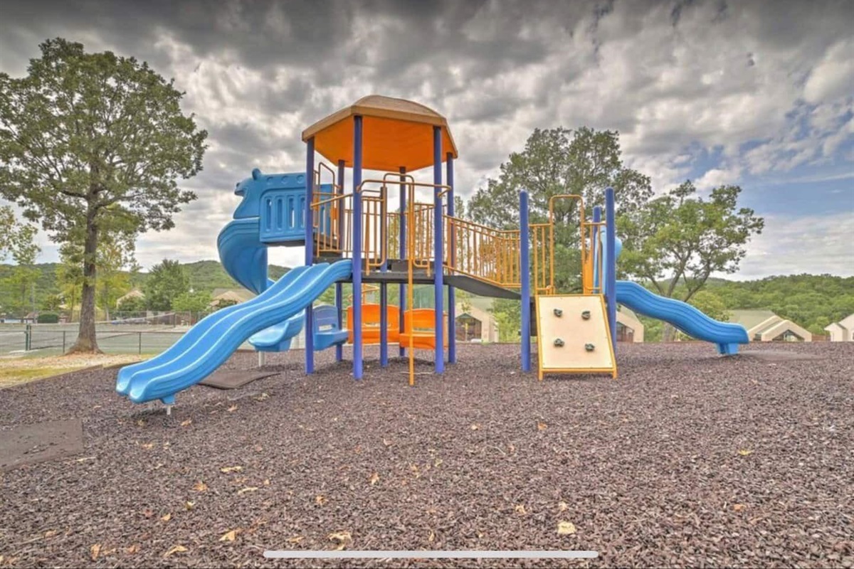 Let the kids run wild and play at our outdoor community playground