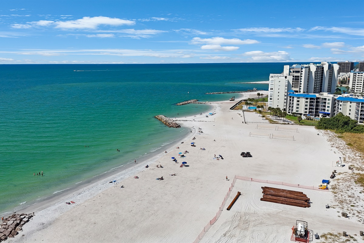 Aerial view of St. Pete Beach