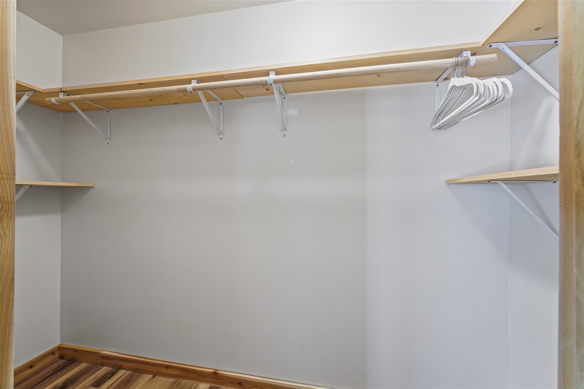 Walk-in closet in Primary Bedroom
