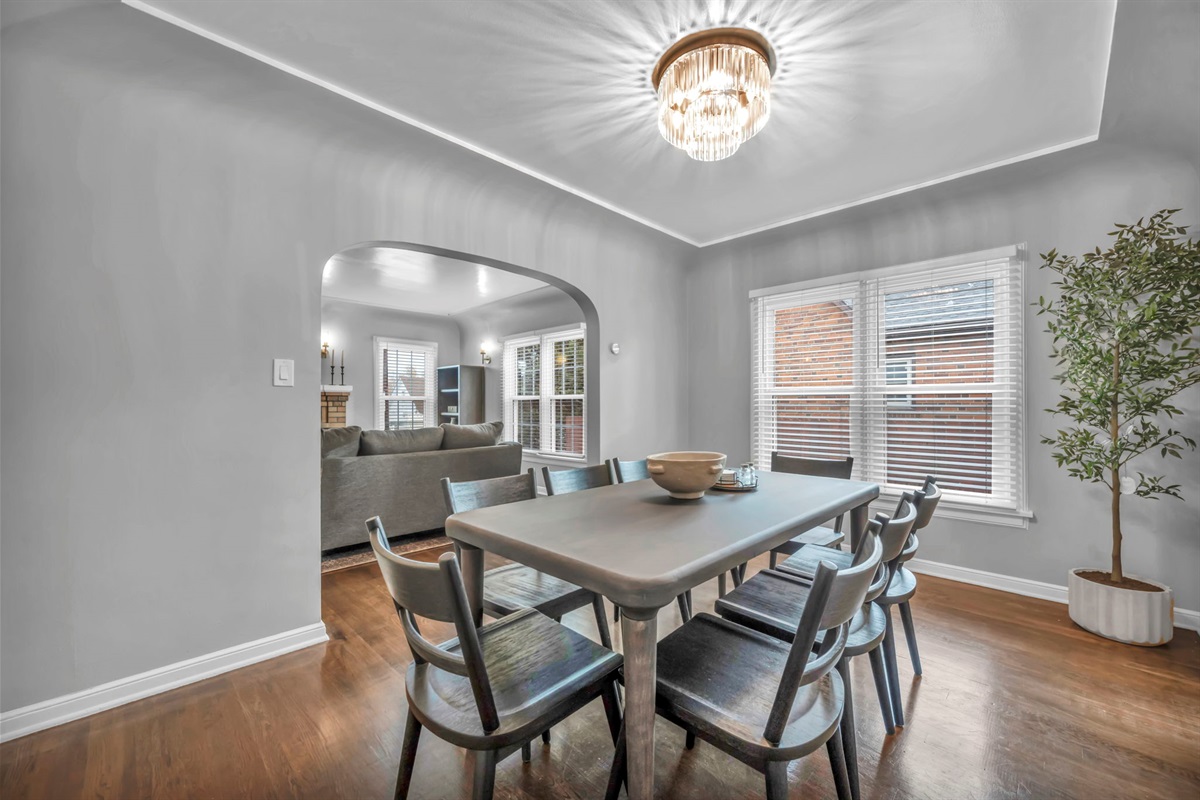 Enjoy good food and conversation.