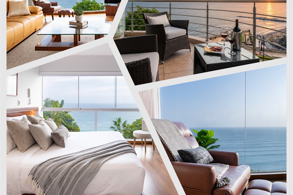 ALU Luxe – 8BR Panoramic Ocean View Duo @ Larcomar