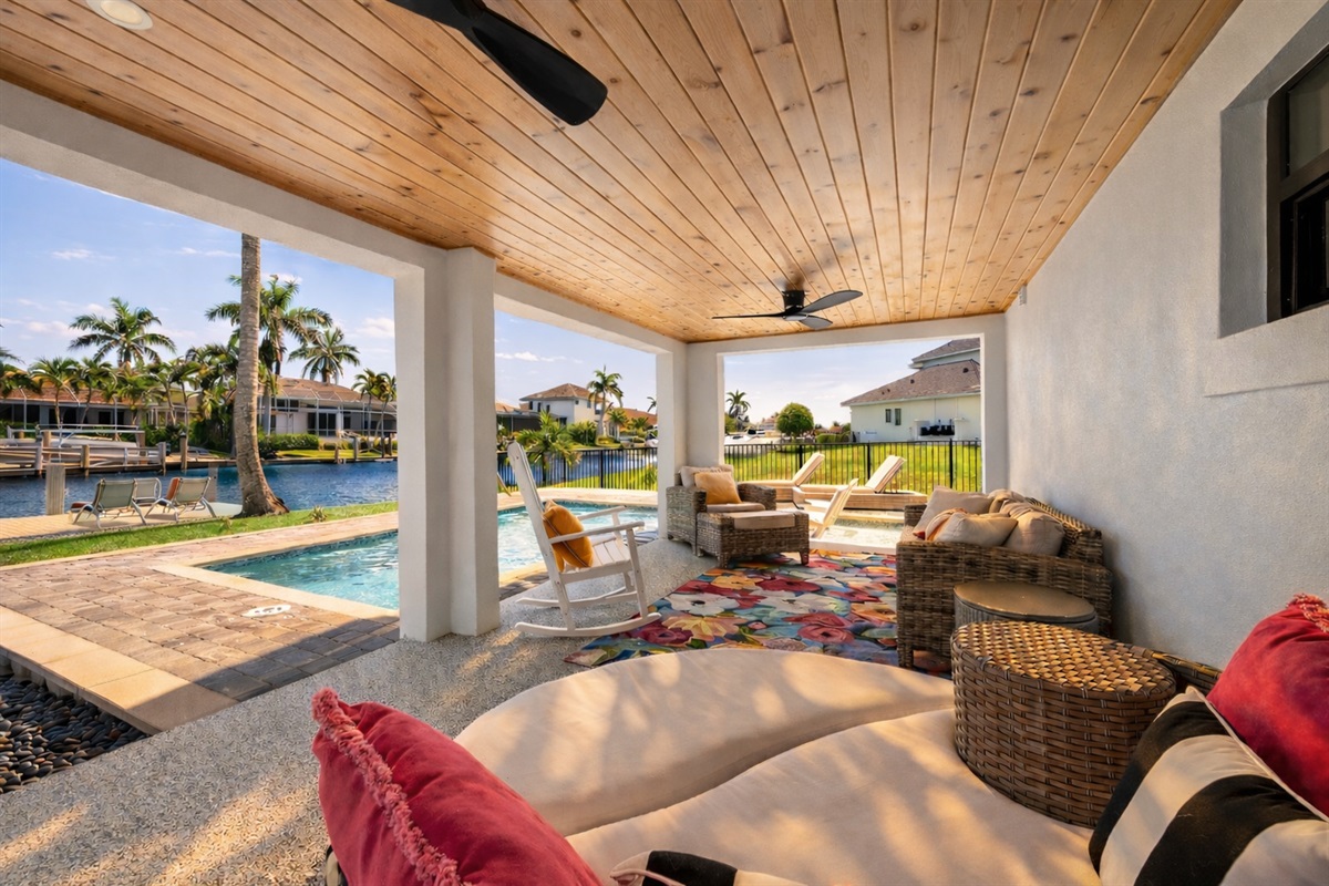 Poolside Patio