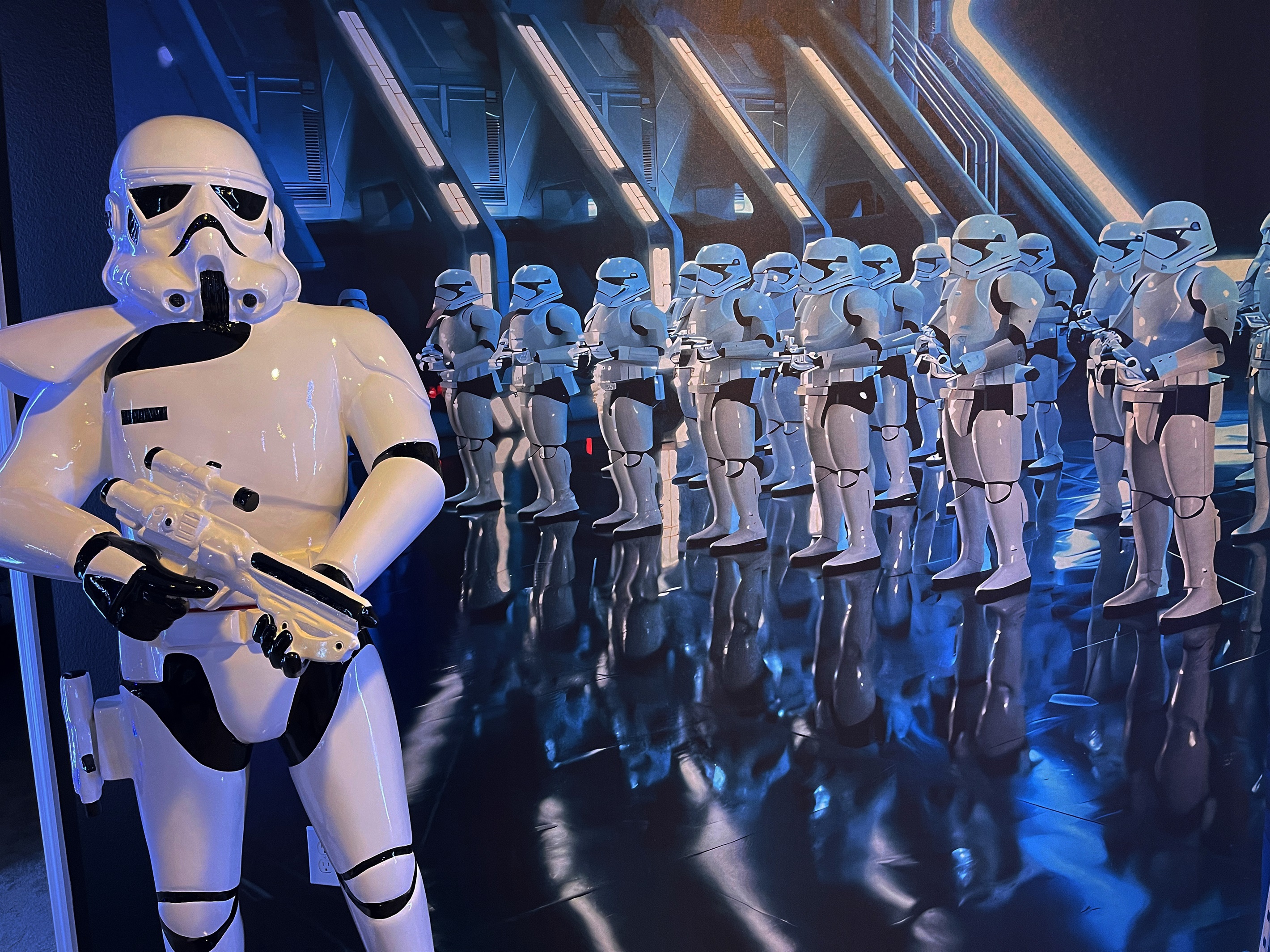 And It's All Guarded By A Life Size Storm Trooper