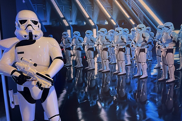 And It's All Guarded By A Life Size Storm Trooper