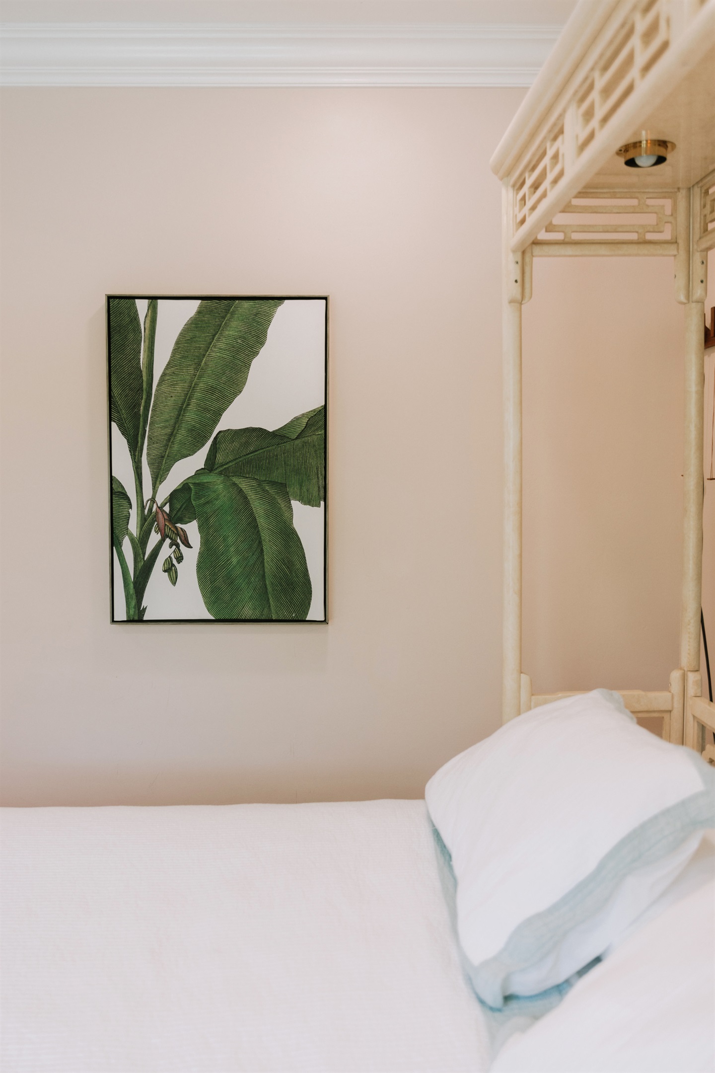 Throughout the home, you'll find delightful art that brings the whole experience together.