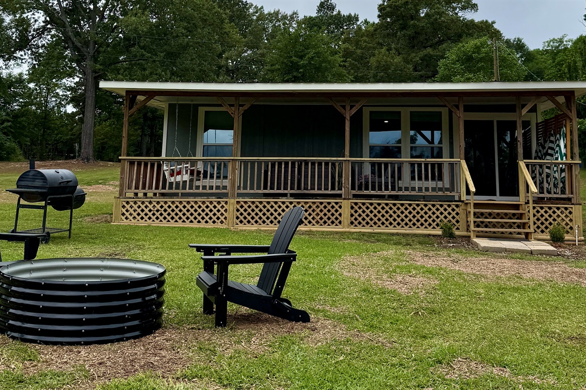 Wood burning fire pit & Charcoal BBQ pit 