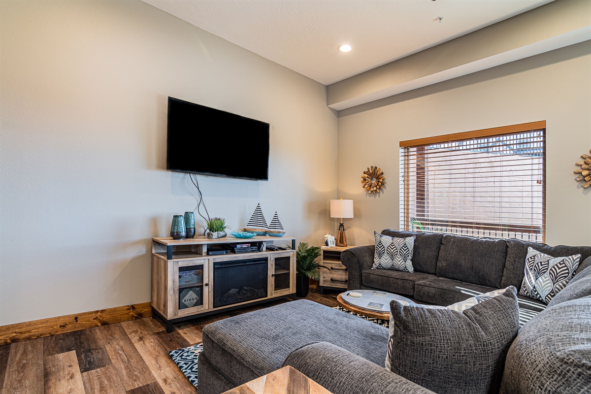 Lower level has a PlayStation4