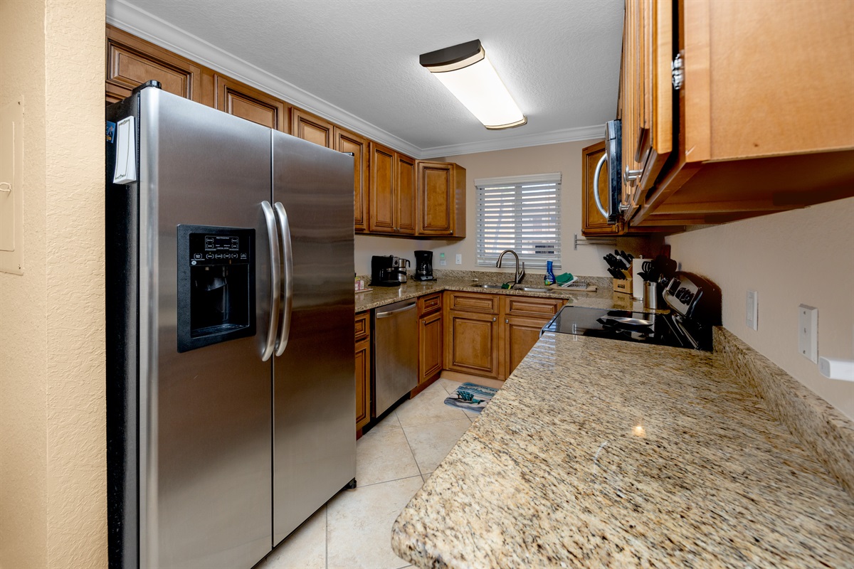 ample counter space