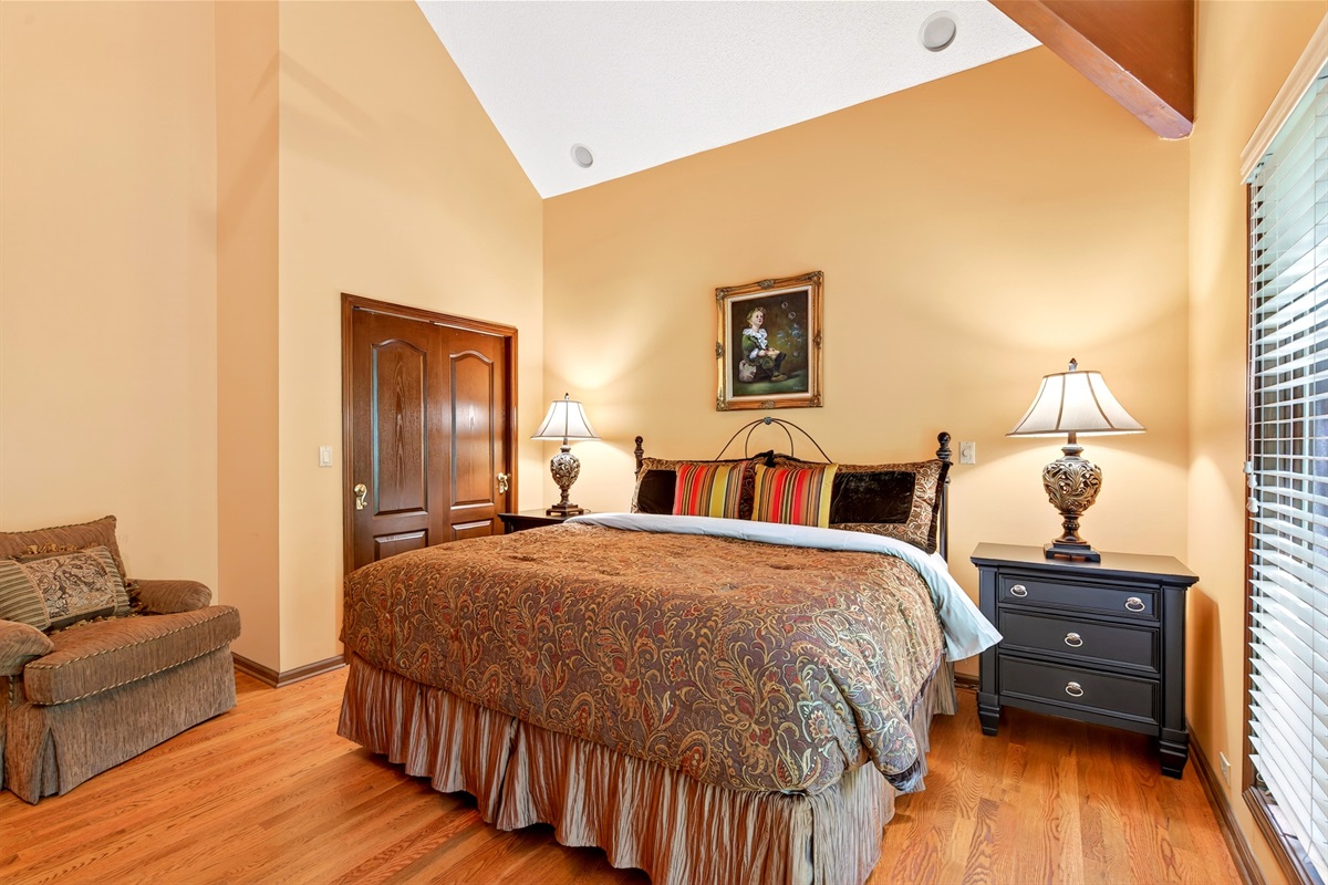 Additional view of the king size bed