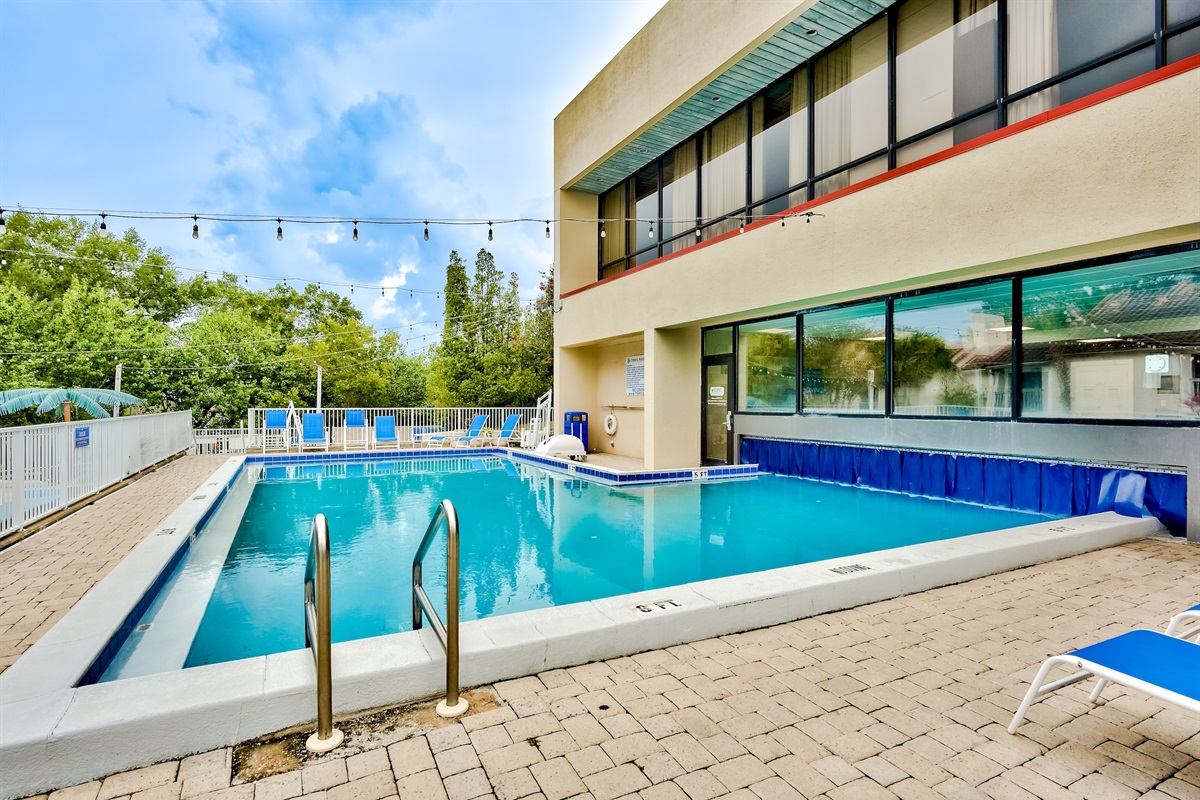 Indoor/Outdoor Pool + Indoor Hot Tub at the Tops'l Fitness Center